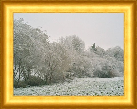 Neige à Rochechouart