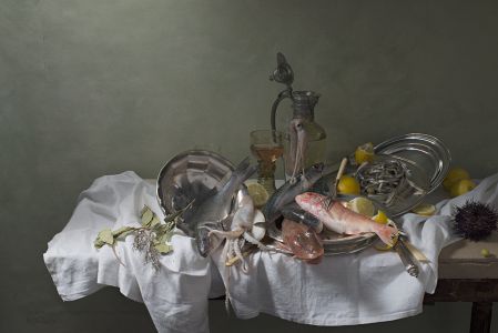Henri Peyre & Catherine Auguste avec Florian Besset - Nature morte avec Rouget