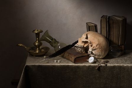 Henri Peyre & Catherine Auguste - Vanité à la façon de Pieter Claesz